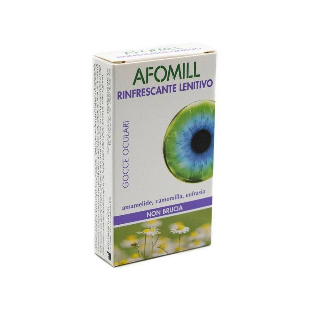afomill rinfrescante lenitivo dose vials Afomill Rinfrescante Lenitivo Einzeldosis-Augentropfen 10ml
