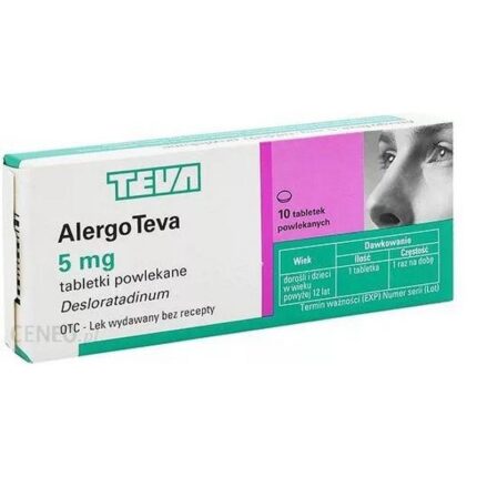Alergo Teva 5 mg tablets 10 pcs