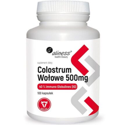 Aliness Beef Colostrum 500 mg 100 Capsules