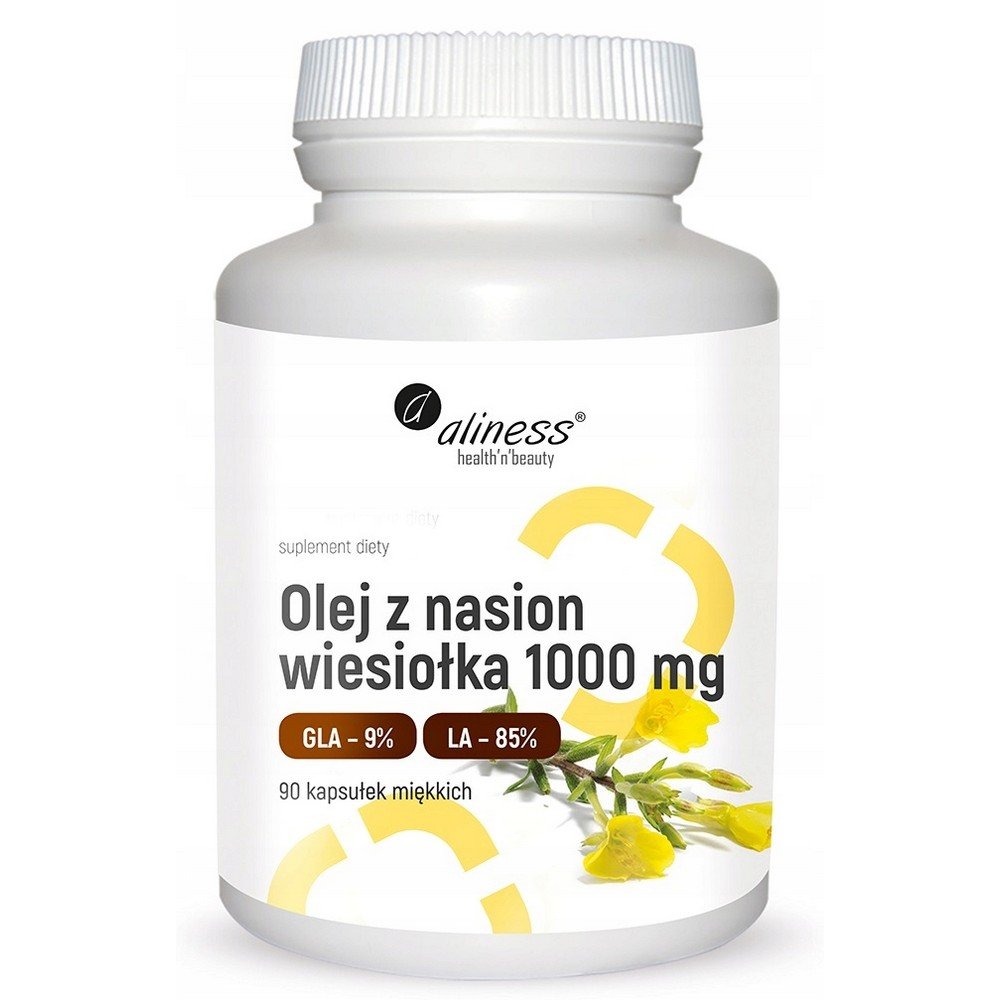 alines evening primmula oil 1000mg 90 capsules Aliness Evening Primrose Oil 1000 mg 90 Capsules