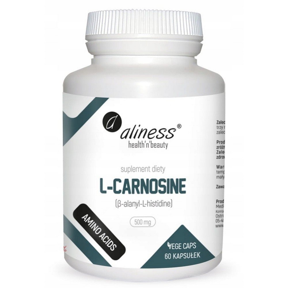alines l carnosine l carnosine 500mg immunity Aliness L-Carnosine 500 mg