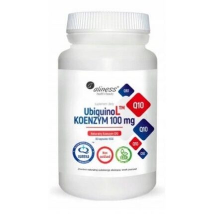Aliness Ubiquinol Coenzyme Q10 100 mg 60 Capsules
