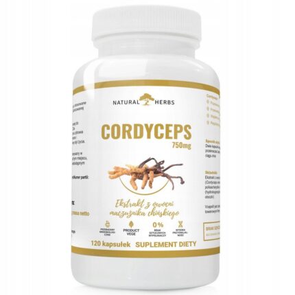 Alto Pharma Cordyceps 750 mg – Dietary Supplement, 120 Capsules