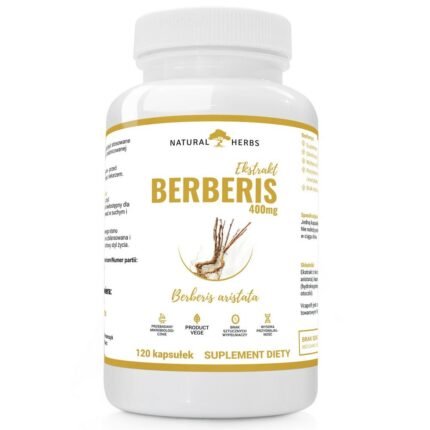 Alto Pharma Berberis Extract 400 mg – Immune & Metabolic Support, 120 Capsules