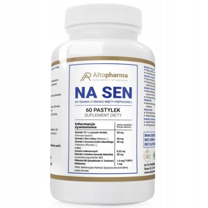 Alto Pharma Na Sen – Sleep Support Dietary Supplement, 60 Capsules