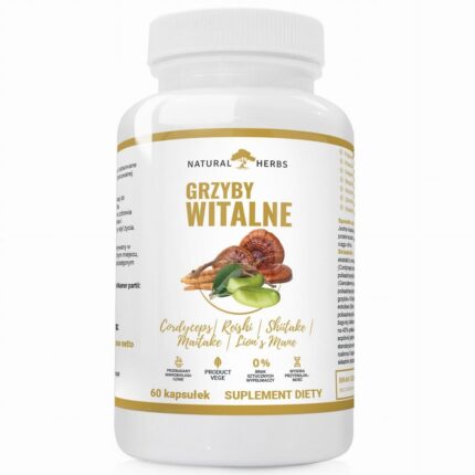 Alto Pharma Vital Mushrooms  60 Capsules