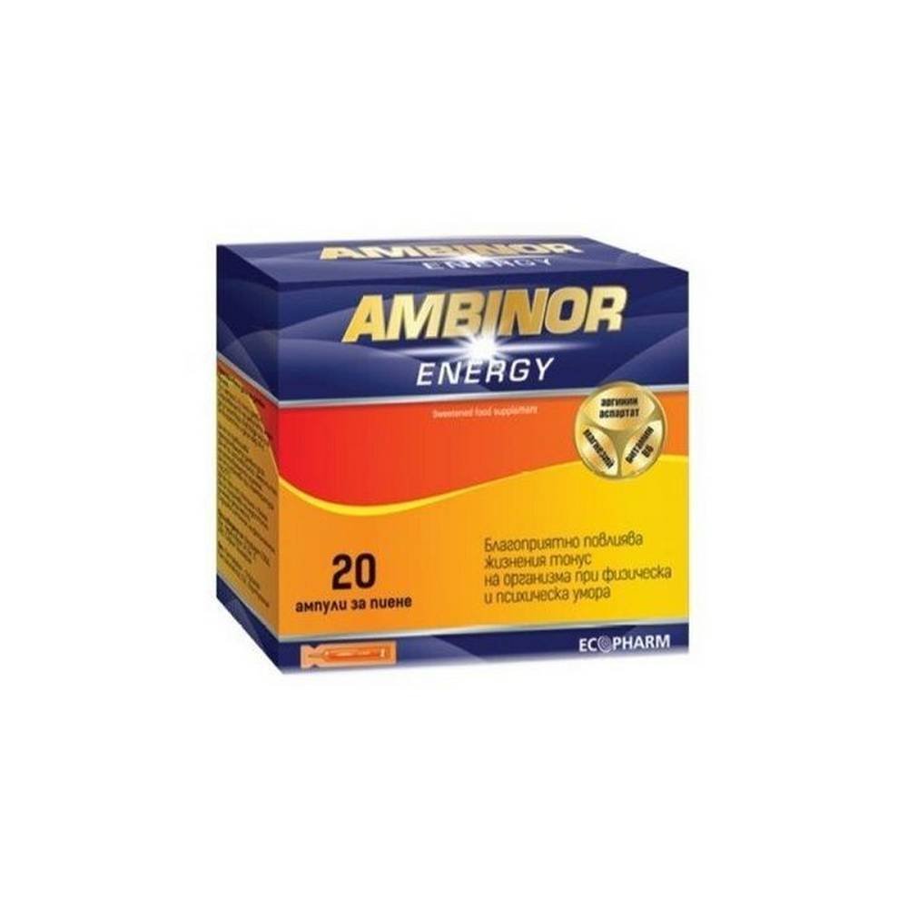 ambinor energy 10ml 20 ambinor enerdzhi Ambinor Energy Trinkampullen 10ml × 20 Stück