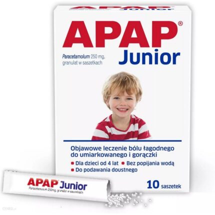 Apap Junior 10 sachets
