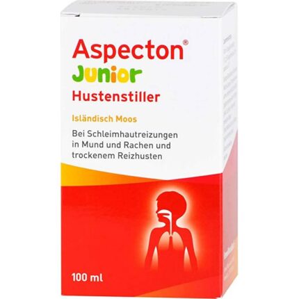 Aspecton Junior Cough Suppressant Icelandic Moss Syrup 100 ml
