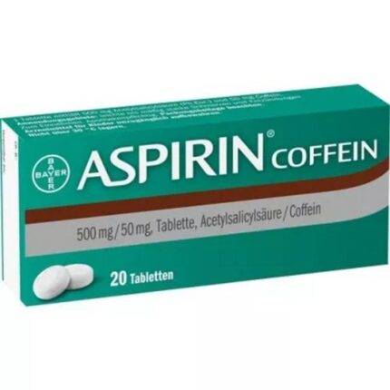 Aspirin Caffeine Tablets 20 pcs