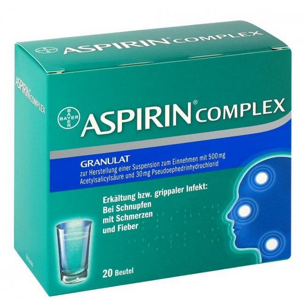 aspirin complex btlmgranzherstesuspzeinn 20 pcs Aspirin Complex Granules 20 pcs