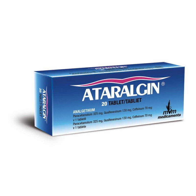ataralgin 325 mg130 mg70 mg tblnob20 Ataralgin 325 mg / 130 mg / 70 mg tablets 20 pcs