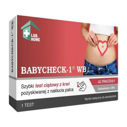 Babycheck-1 WB, blood pregnancy test, 1 pc.