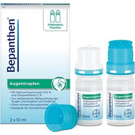 Bepanthen eye drops, 20 ml (2×10 ml)