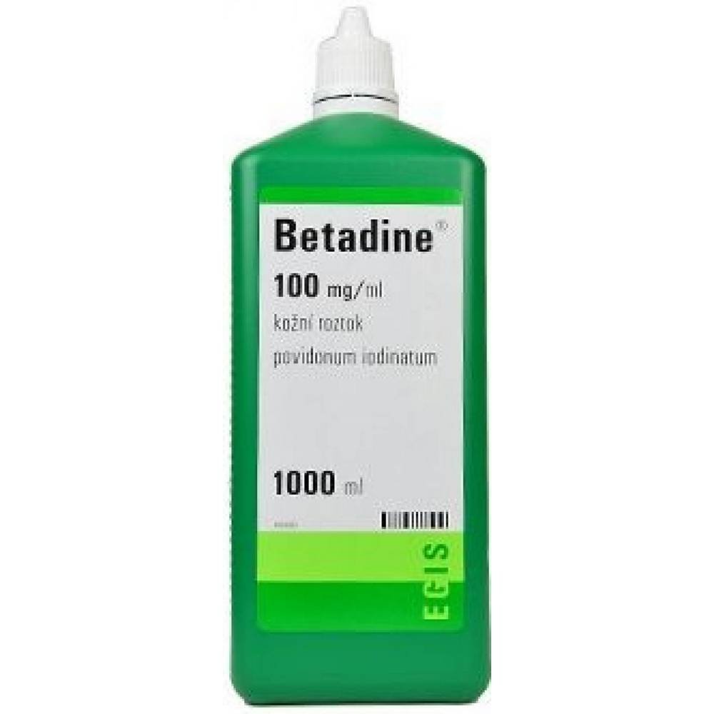betadine 100mgml 1000ml Betadine 100mg/ml Lösung 1000ml