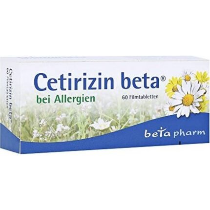 betapharm Cetirizin beta Filmtabletten 60 Stück