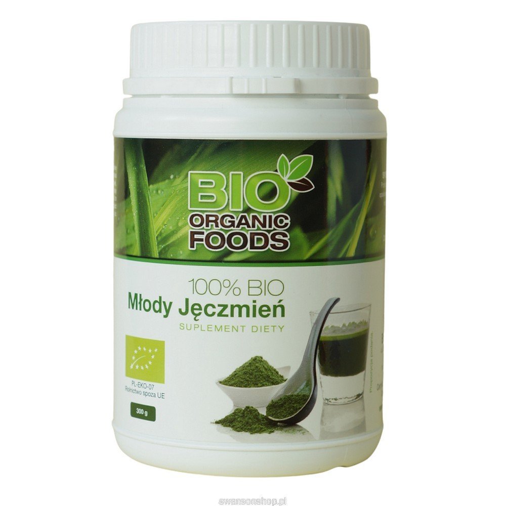 bio organic foods young barley 100 300 g Bio Organic Foods Young Barley Powder 300g