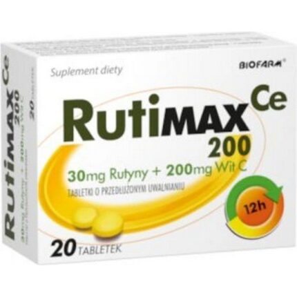 Biofarm Rutimax Ce 200 20 Tablets