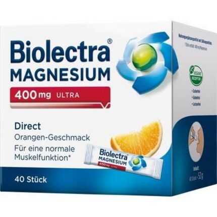 BIOLECTRA Magnesium 400 mg Ultra Direct Orange