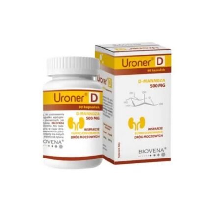 Biovena Health Uroner D-Mannose Urinary Tract Support 60 Capsules