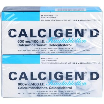 CALCIGEN D 600 mg/400 I.E. Jumper tablets, 120 pcs