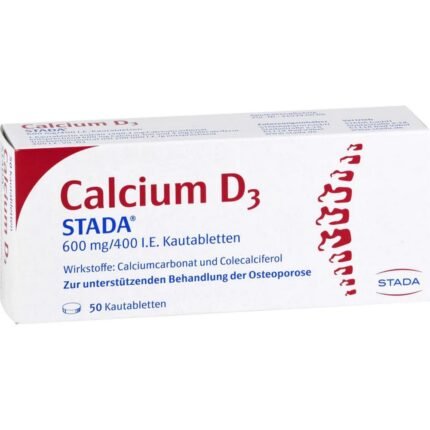 CALCIUM D3 STADA 600 mg/400 IU chewing tablets