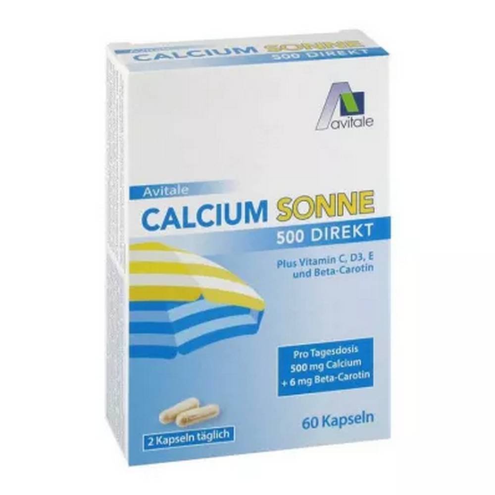 calcium sonne 500 capsules 60 pcs Calcium Sonne 500 Capsules 60 Pieces