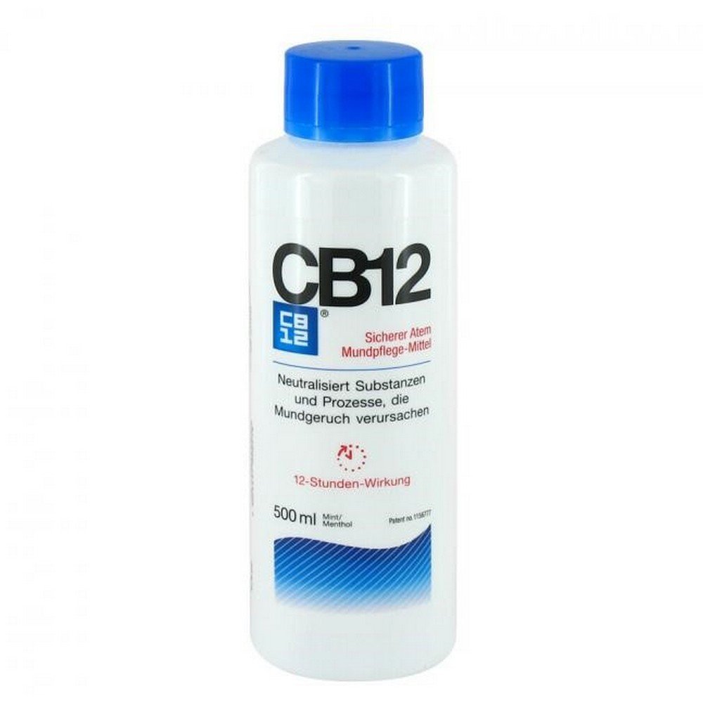 cb12 mouth rinsing solution 500 ml CB12 Mouth Rinse Solution 500 ml