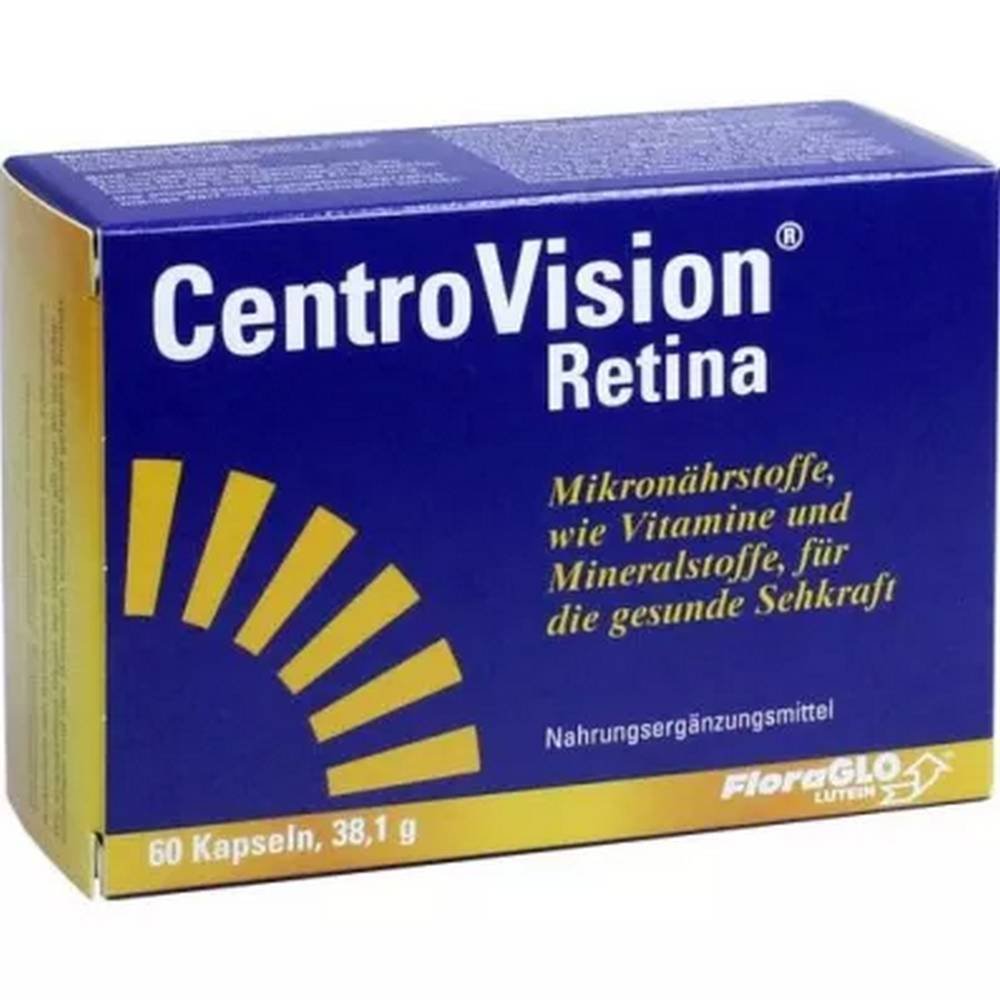 centrovision retina capsules 60 pcs Centrovision Retina Kapseln 60 Stück
