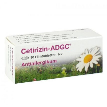 Cetirizin ADGC Film-Coated Tablets 50 pcs