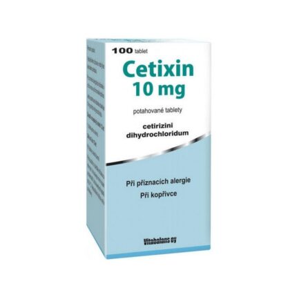 Cetixin 10 mg film-coated tablets 100 pcs