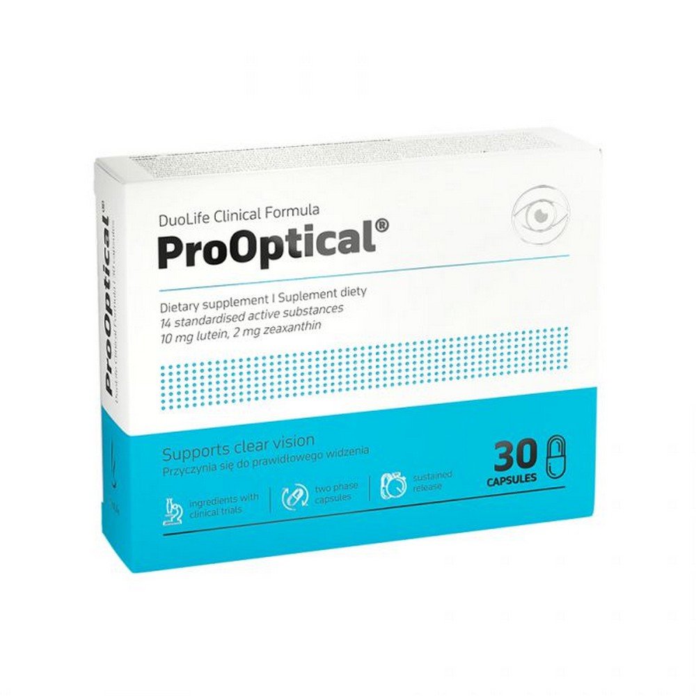 clinical formula prooptical dietary supplement 30 capsules Clinical Formula ProOptical 30 Capsules