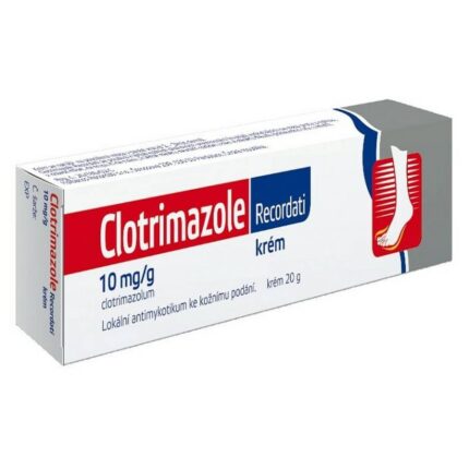 Clotrimazole Recordati 10 mg/g Cream 20 g (1 × 20 g)