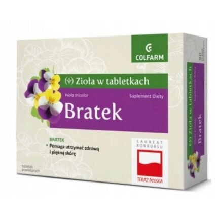 Colfarm Bratek Pantek Dietary Supplement 30 Tablets