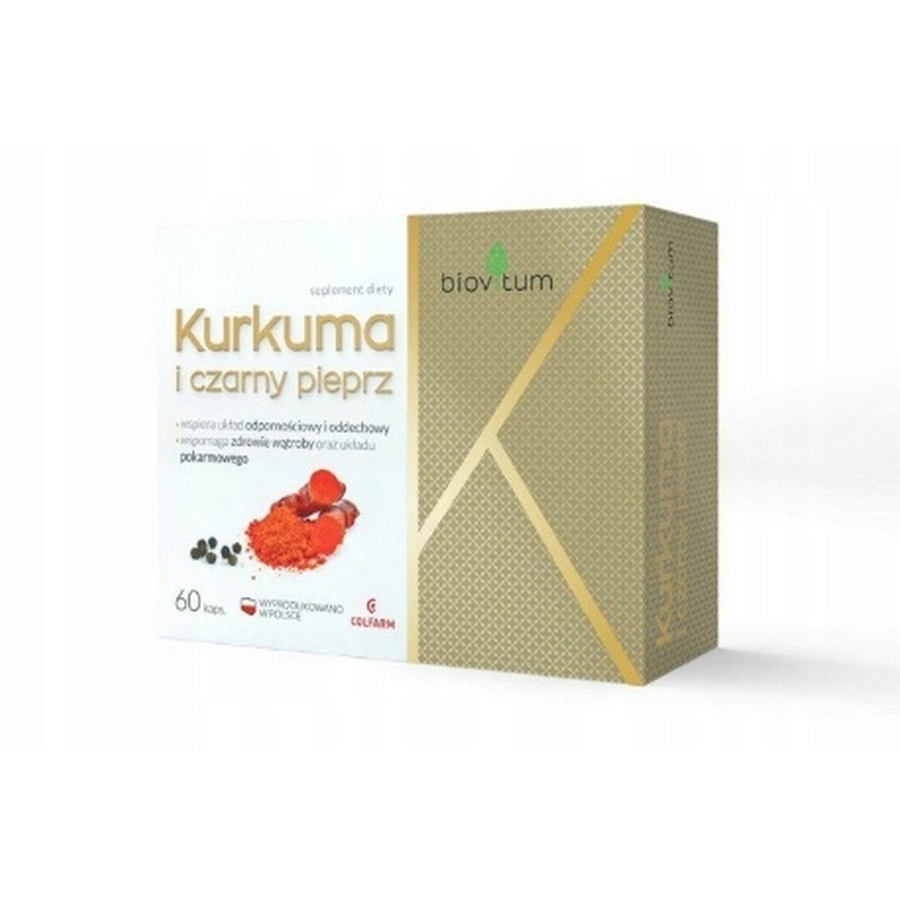 colfarmdietary supplement turmeric and black pepper 60 pcsdietary supplement turmeric and black pepper 60 pcs Colfarm Turmeric & Black Pepper Dietary Supplement 60 Tablets