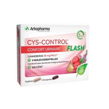 Cys Control Flash – 20 Capsules
