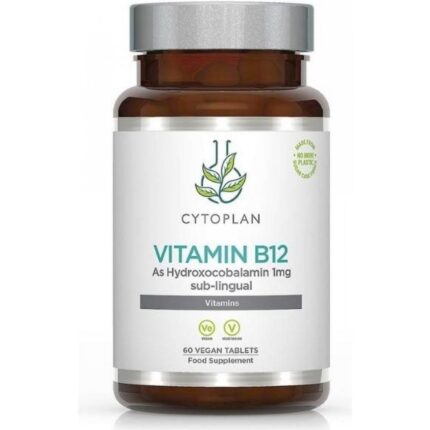 Cytoplan Vitamin B12 1000 µg Hydroxocobalamin Sublingual 60 Tablets