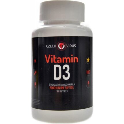 Czech Virus Vitamin D3 180 caps