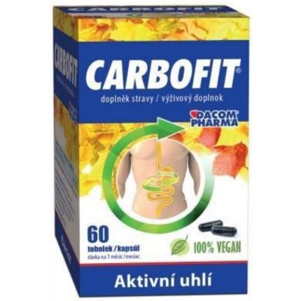 Dacom Pharma Carbofit activated charcoal 60 tablets