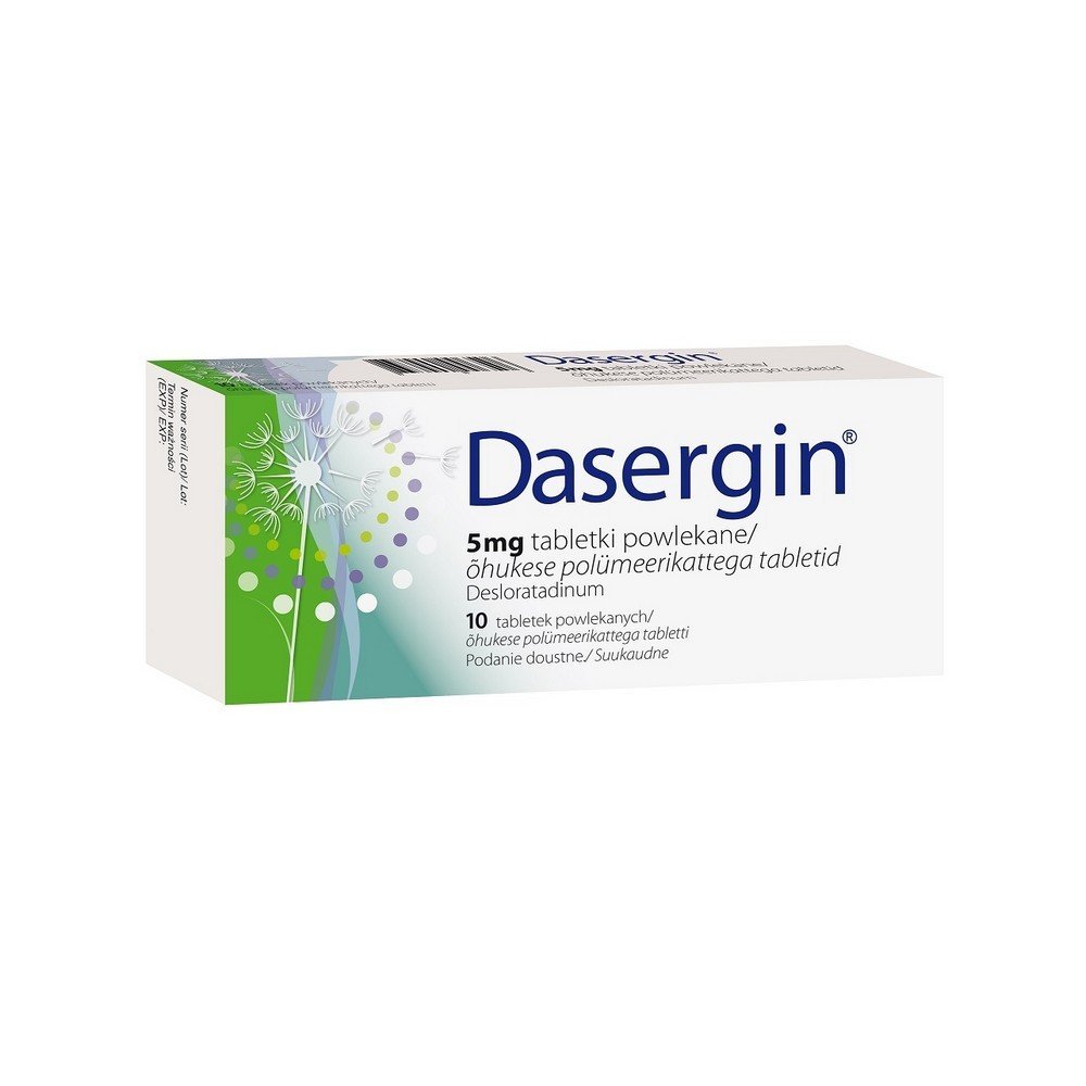 dasergin 5 mg 10 coated tablets 1 Dasergin 5 mg coated tablets 10 pcs