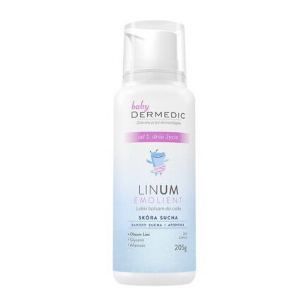 Dermedic Emolient Linum Baby Light Body Lotion 205 g