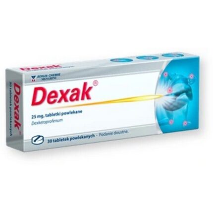 Dexak 25 mg film-coated tablets 30 tablets