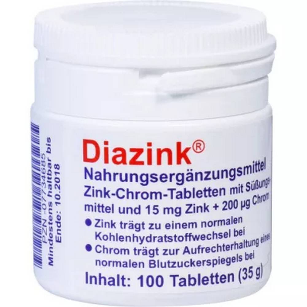 diazink tablets 100 pcs DIAZINK Tablets 100 Pieces