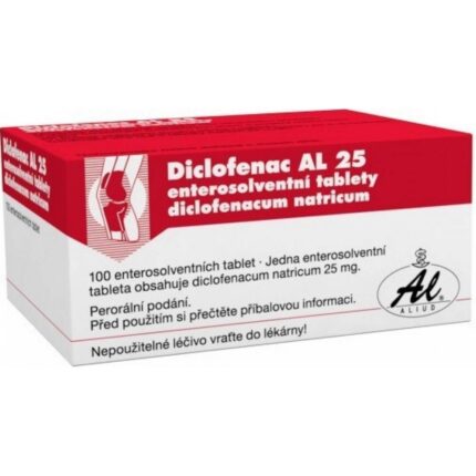 Diclofenac AL 25 mg Tablets 100 pcs
