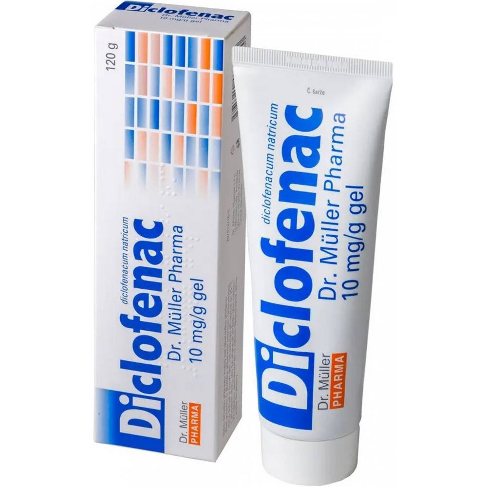 diclofenac dr muller pharma 10mgg 1x120g Diclofenac Dr. Müller Pharma 10mg/g 120g