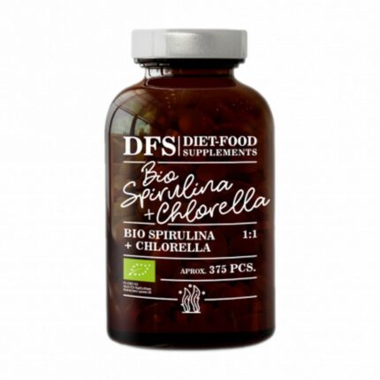Diet Food Chlorella + Spirulina 150 g 375 Tablets