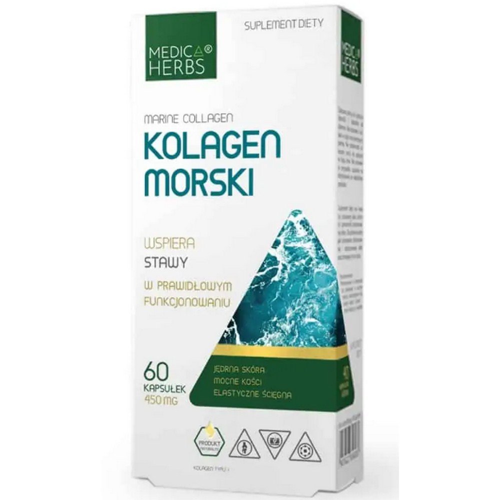 dietary supplement medica herbs marine collagen collagen capsules 60 pcs Medica Herbs Marine Collagen 60 Capsules