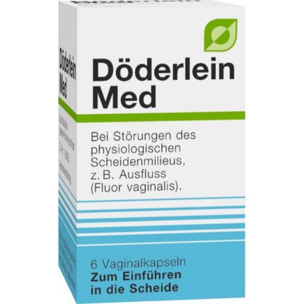 Döderlein Med Vaginal Capsules 6 pcs