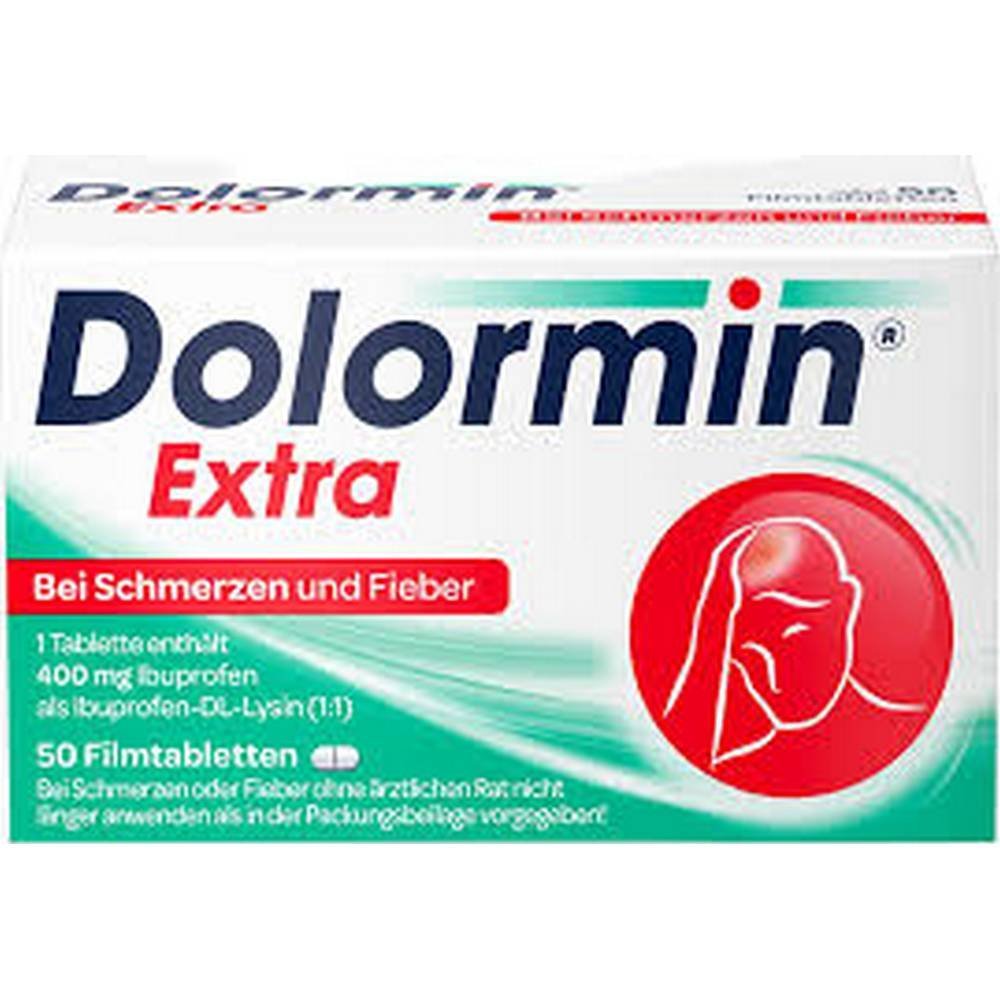 dolormin extra film coated tablets 50 pcs Dolormin Extra Film-Coated Tablets 50 pcs