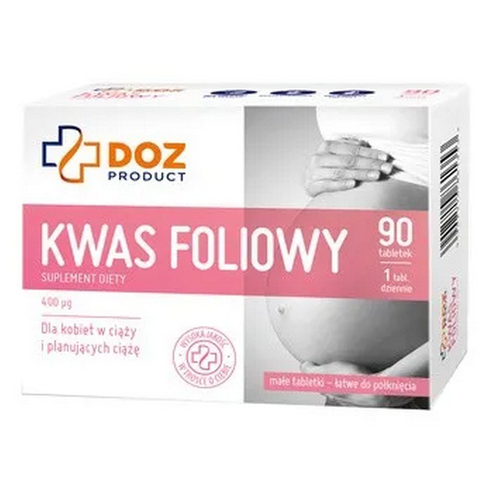 doz product folic acid tablets 90 pcs DOZ Product Folic Acid Tablets 90 Pieces